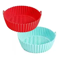 GENERICO - Bandeja de Silicona para Air Fryer Grande