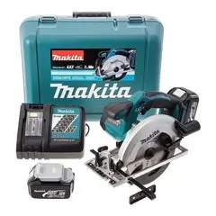 MAKITA - Sierra circular inalámbrica 165mm 18V DSS611RFE -