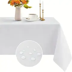 AZ AURAZEUS - Mantel Rectangular Antimanchas Impermeable Genero 180x140 Cm Aura Zeus