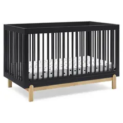 DELTA CHILDREN - Cuna convertible Madera Solida 4 en 1 Midnight Delta