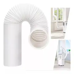 KUANGYE - Tubo Flexible Aire Acondicionado 3m 15cm
