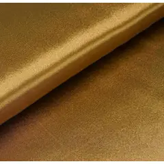 GENERICO - Tela raso 10 metros dorado oscuro