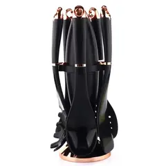 MP - Juego De Utensilios De Cocina De 6 Piezas Con Base Giratoria