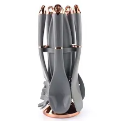 MP - Juego De Utensilios De Cocina De 6 Piezas Con Base Giratoria