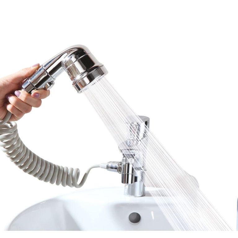 Cabezal Grifo De Lavado Externo Retráctil Ducha Presurizada