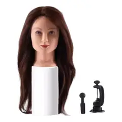GENERICO - Cabeza Estudio 80-20 Natural 60cm Con Pedestal Dama