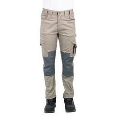 HARDWORK - PANTALÓN CARGO HW DAKOTA SPANDEX CAFE MUJER