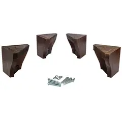 BLOCCARE - Patas Europeas Bajas - Patas Sillones. Altura 11 Cm