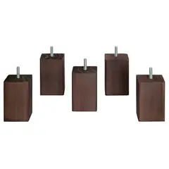 BLOCCARE - Kit Patas Centrales 5 Un Alternativa (con Perno Incluido)