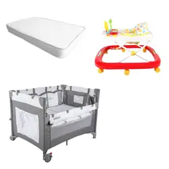 INFANTI - Pack Cuna y colchón Always together más Andador bebé Cosco