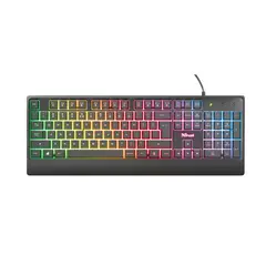 TRUST - Teclado Gamer Ziva Iluminacion Led