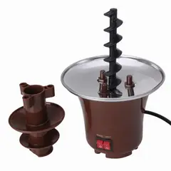 GENERICO - Máquina Cascada Fondue Chocolate 3 Pisos