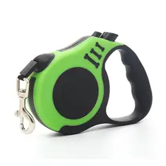 MASCO TODO - Correa Retráctil 3 metros Mascotas Perros Verde