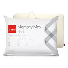 ROSEN - Pack 2 Almohadas Viscoelasticas Memory Max Basic King 42x80 cm