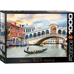 EUROGRAPHICS - 6000-0766 VENICE RIALTO BRIDGE PUZZLE 1000