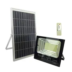IMPORTCLICK - Foco Solar 397 LED 200 Watts Panel Solar Control Remoto