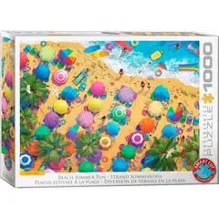 EUROGRAPHICS - 6000-5871 BEACH SUMMER FUN 1000 PIEZAS