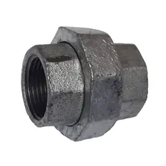 GENERICO - Union Americana Galvanizada - 2 1/2 Pulgadas - Hilo Interno