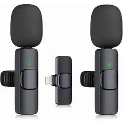 OEM - Micrófono Lavalier inalámbrico portátil para iOS 2 unidades