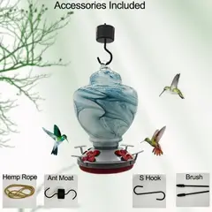 GENERICO - Bebedero y Comedero De Colibrí