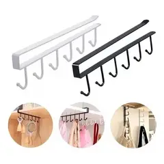 LISM - Organizador Colgador De Paños Tazas Utensilios Ollas Cocina 327023 NGR