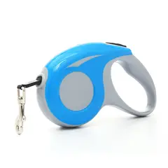 MASCO TODO - Correa Retráctil 5 metros Mascotas Perros Azul