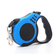 MASCO TODO - Correa Retráctil 5 metros Mascotas Perros Azul