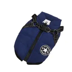 GENERICO - Parka Chaqueta Impermeable Perro Talla S Azul