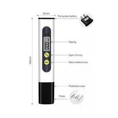 UNIVERSAL - Medidor Digital Tester Pureza Agua Tds Meter