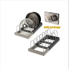 GENERICO - Rack Organizador De Ollas Expandible Menaje Tablas Tapas