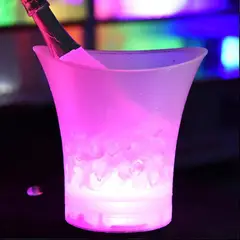 GENERICO - Cubetera Hielera bar Home Luces Parlante 5LT