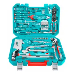 TOTAL TOOLS - Kit Maleta Herramientas Manuales 168 Pcs Total Thkthp21686