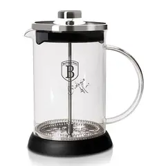BERLINGER HAUS - Cafetera Francesa 350 ml, color platino de Acero inoxidable.