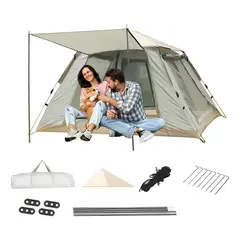 EVERSO - Tienda Campaña Carpa Camping Acampar 4-6personas