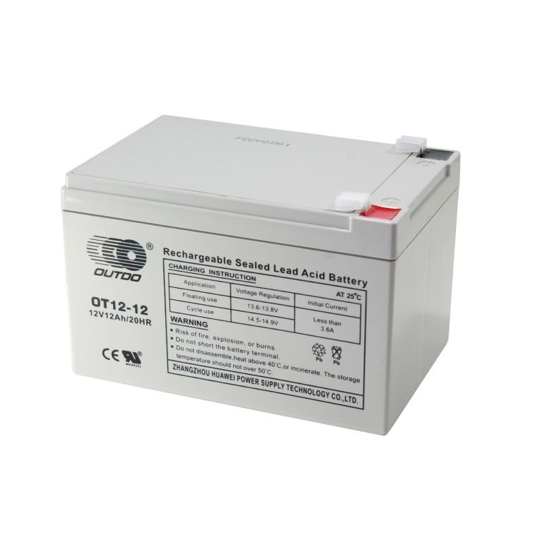 Batería recargable 12 volt / 12 amperios
