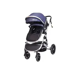 KIDSCOOL - Coche Cuna Lux 3 En 1 Azul