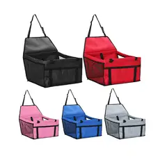 GENERICO - Asiento Transportador de Mascota para Autos Color Gris