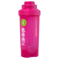 KEEP - Botella Shaker 700ml Rosado