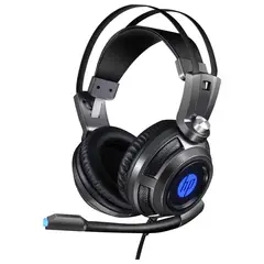 HP - Audifonos Gamer OverEar USB Jack 35mm Negro H200