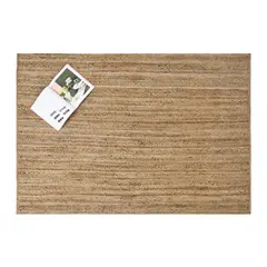 DECOGHAR - Alfombra Yute Trenzado Natural Mediana 150x210 cm