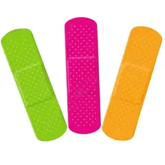 LIKE SHOP - Pack 80 Parche Curitas Venditas Colores Adhesivas Todo Uso