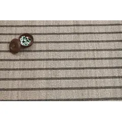 DECOGHAR - Alfombra Yute Seagrass Rayas Extragrande 280x365 cm