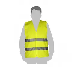 AK SPORT - Chaleco Reflactante amarillo alta visibilidad PA-K1E4