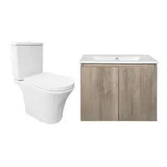 STRETTO - Pack Baño Córdoba - Mueble + Sanitario