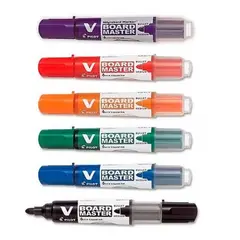 PILOT - Plumones De Pizarra Recargables V Board Master 6 Uni