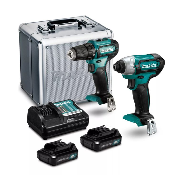 Kit Taladro + Atornillador Impacto 12v Clx224sax
