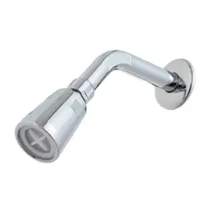 TAUMM - Brazo Ducha Cromada Plástico Al Muro Con Difusor