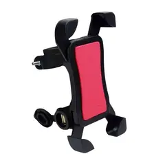 OEM - PORTA SMARTPHONE CON USB DE CARGA PARA MOTO