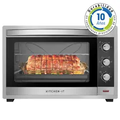 KITCHEN IT - Horno Eléctrico Silver Series 60L