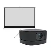 LEVO - Proyector Portatil Smart Lumix 9000lm + Telón 80"